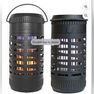 PIC Solar Portable Insect Killer 3 in 1 with Flickering Flame Bug Zapper and Lan